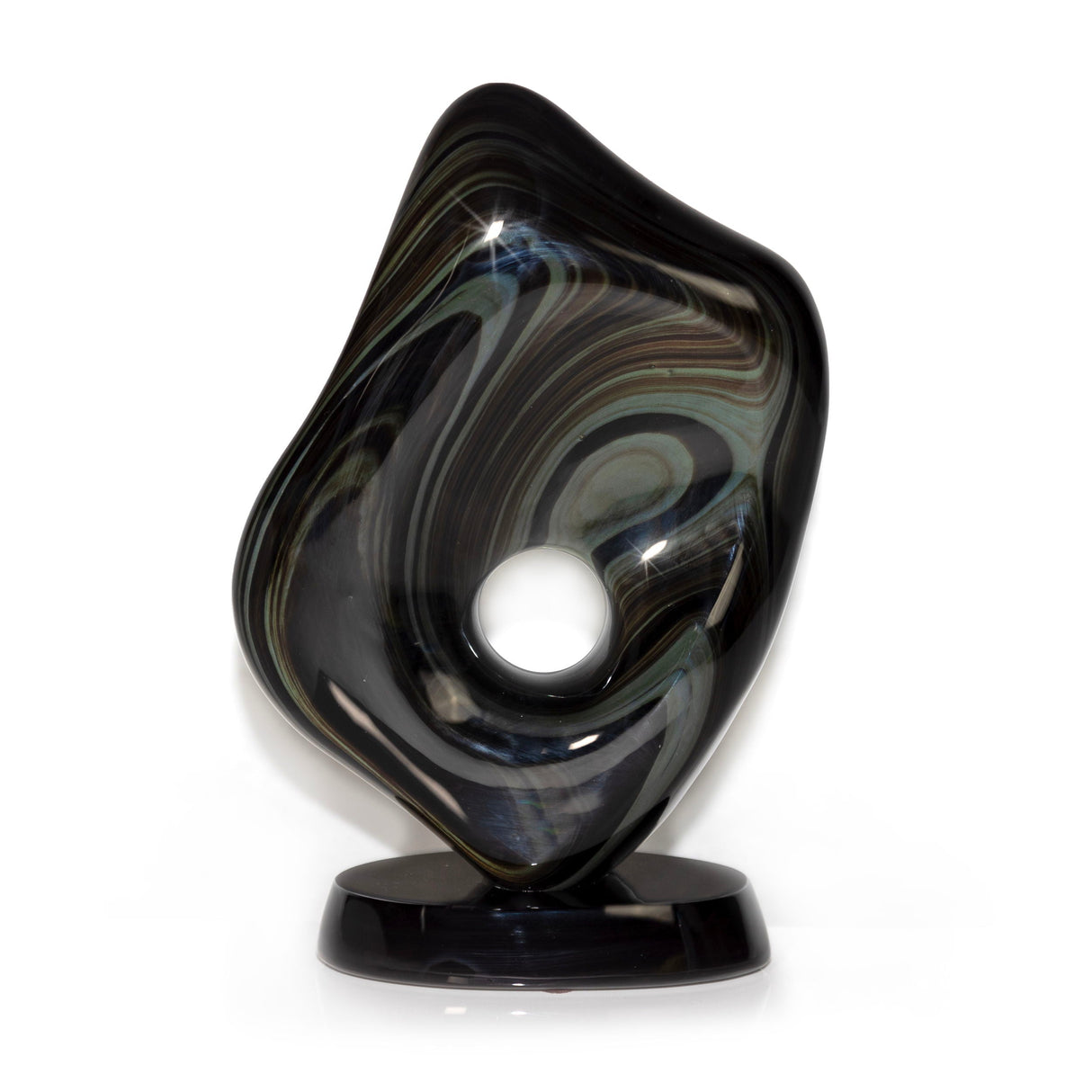 Rainbow Obsidian Sculpture