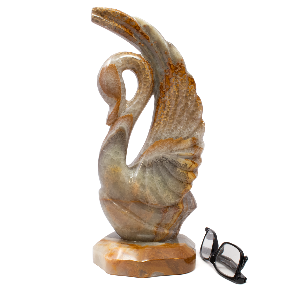 Talan Onyx Swan Carving