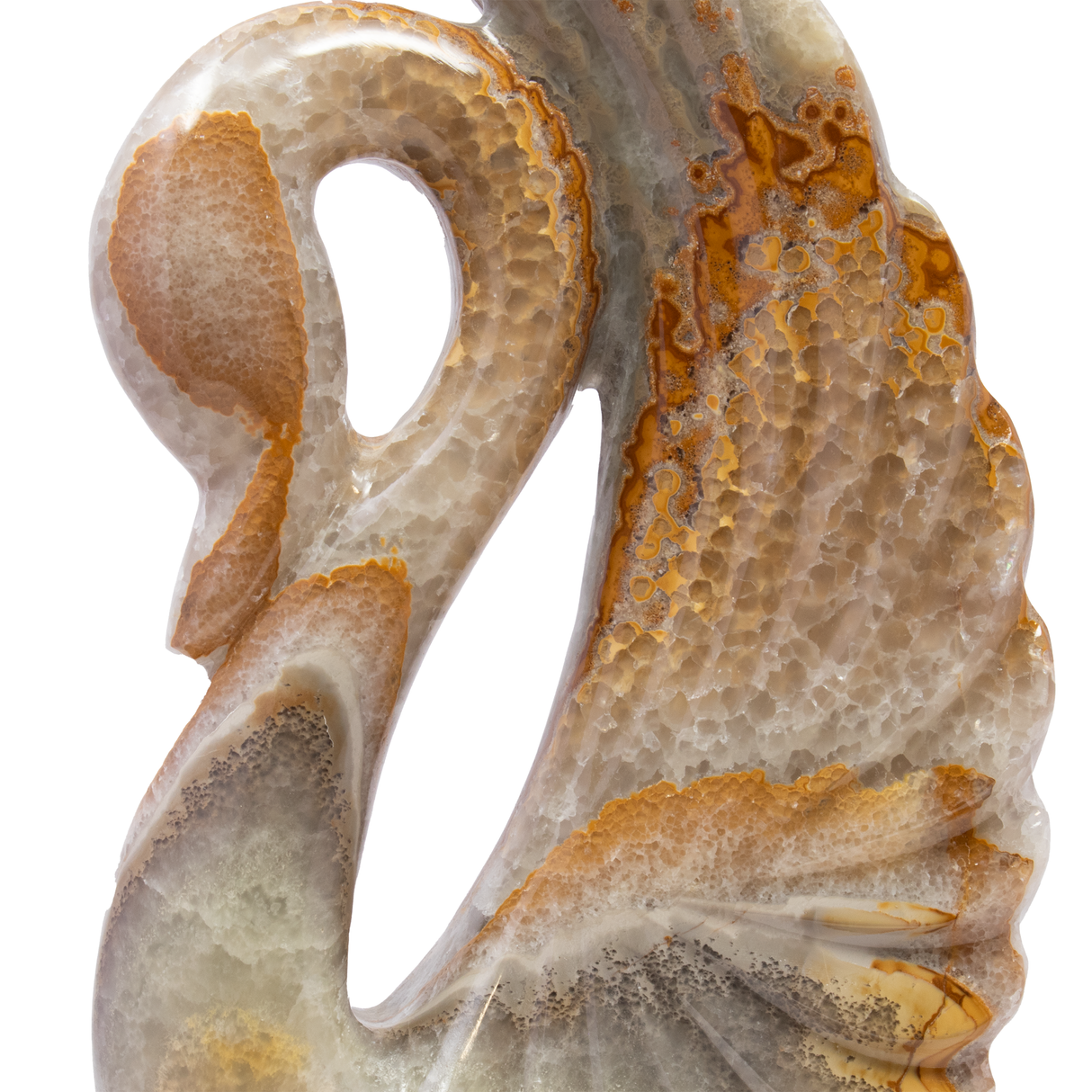 Talan Onyx Swan Carving