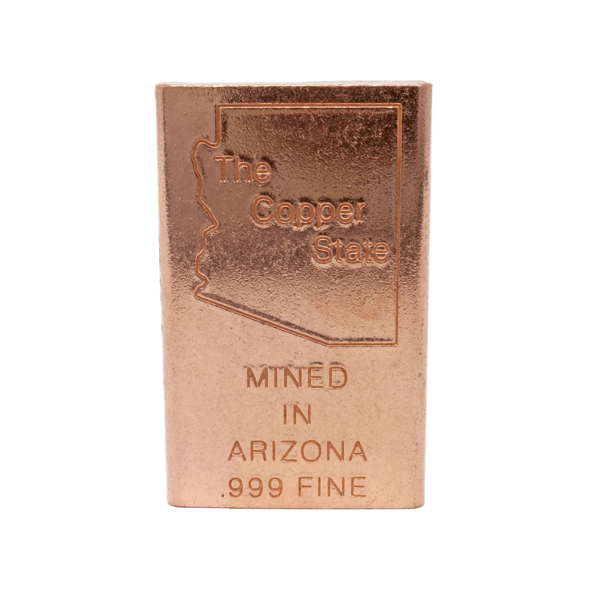 Arizona Copper Ingot - Half Pound Flat Bar