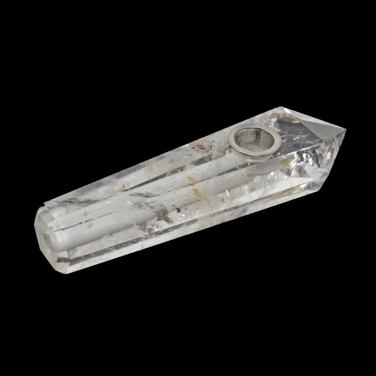 Hand Carved Crystal Pipes