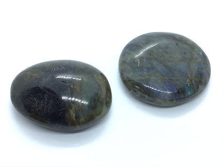 View of Labradorite Palm Stone from Madagascar