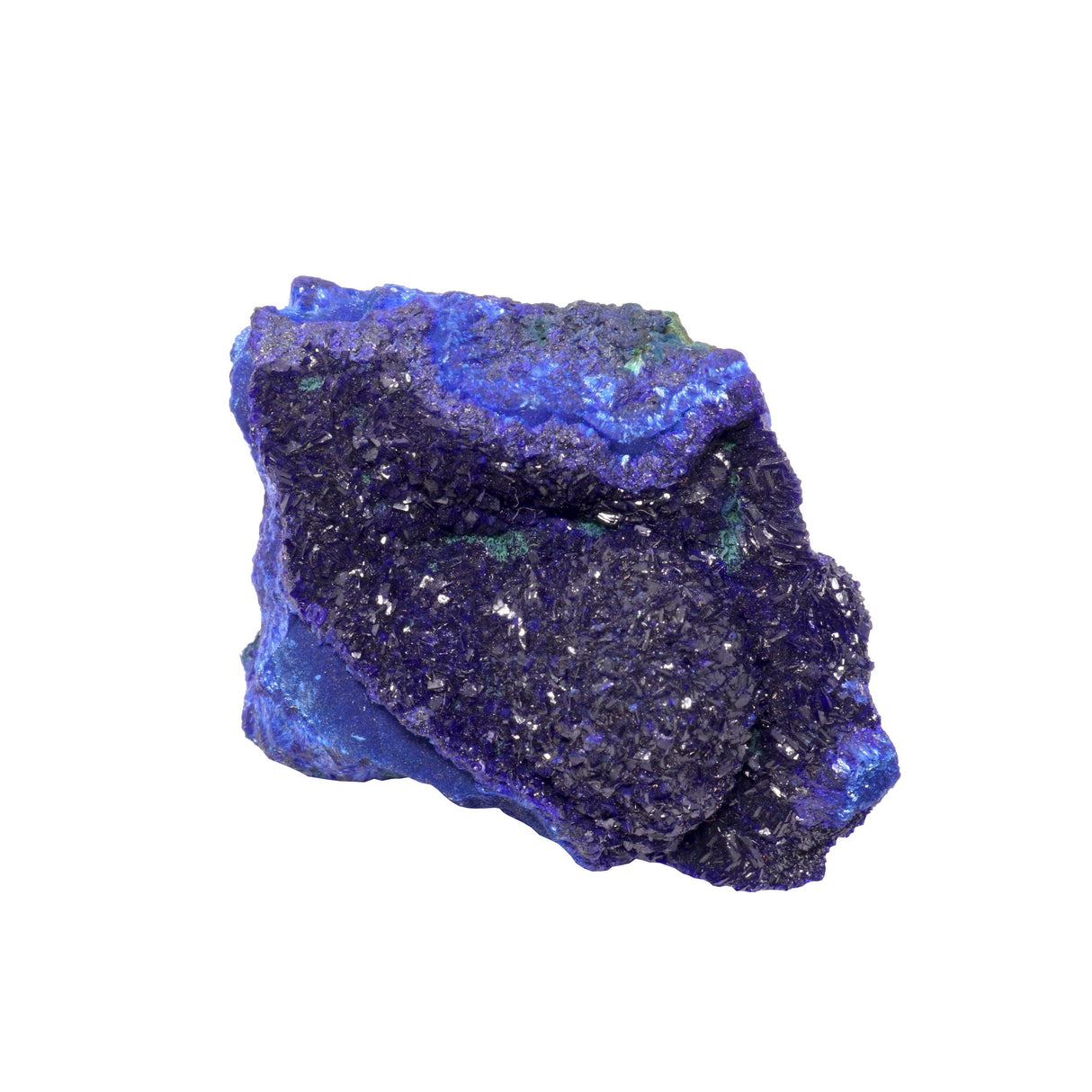 Azurite Malachite Druze Specimen - Mini Extra Extra Quality