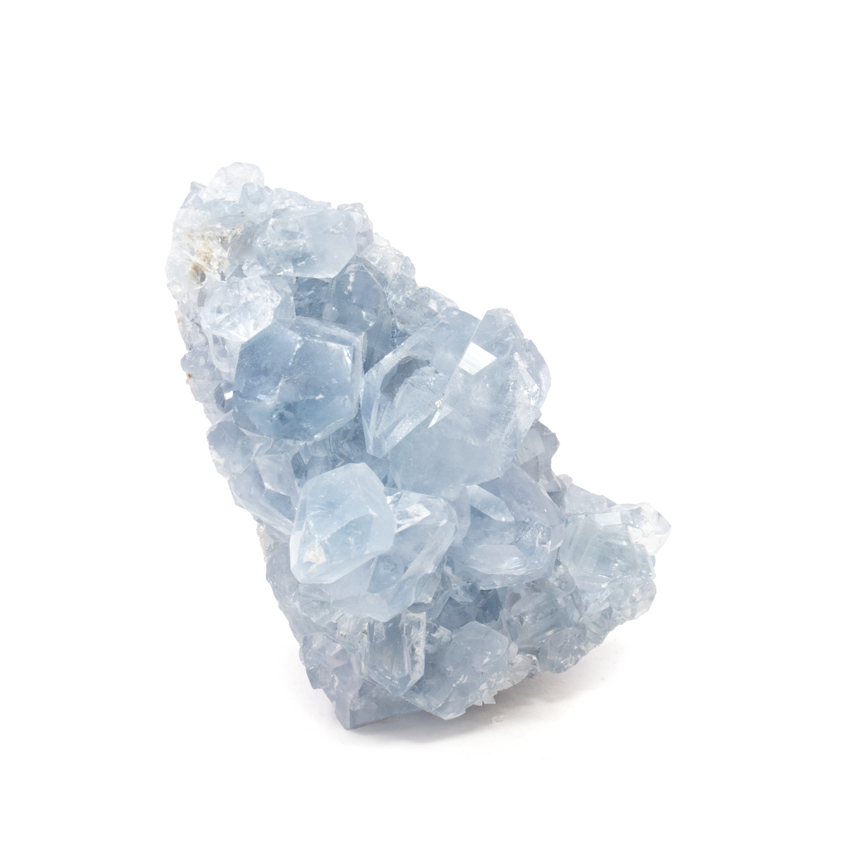 Celestine Crystal Specimen from Madagascar with Lucite Stand