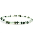 View of Prehnite Beaded Bracelet - 4mm Rounds