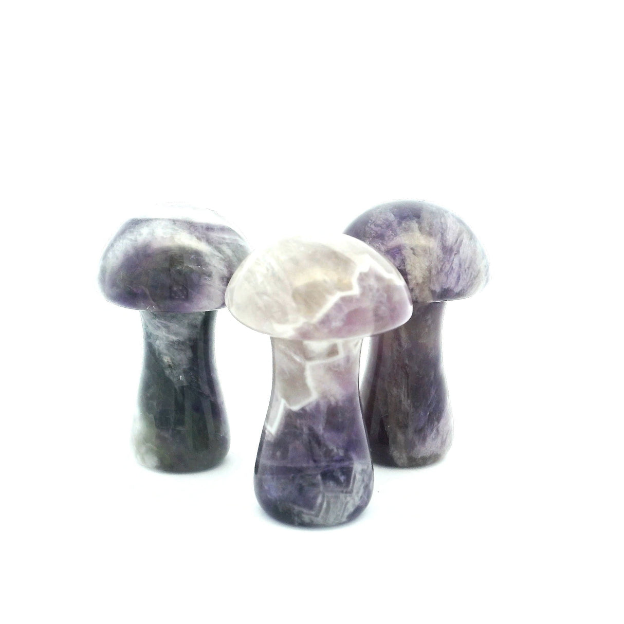 Amethyst 1" Mushroom Carving