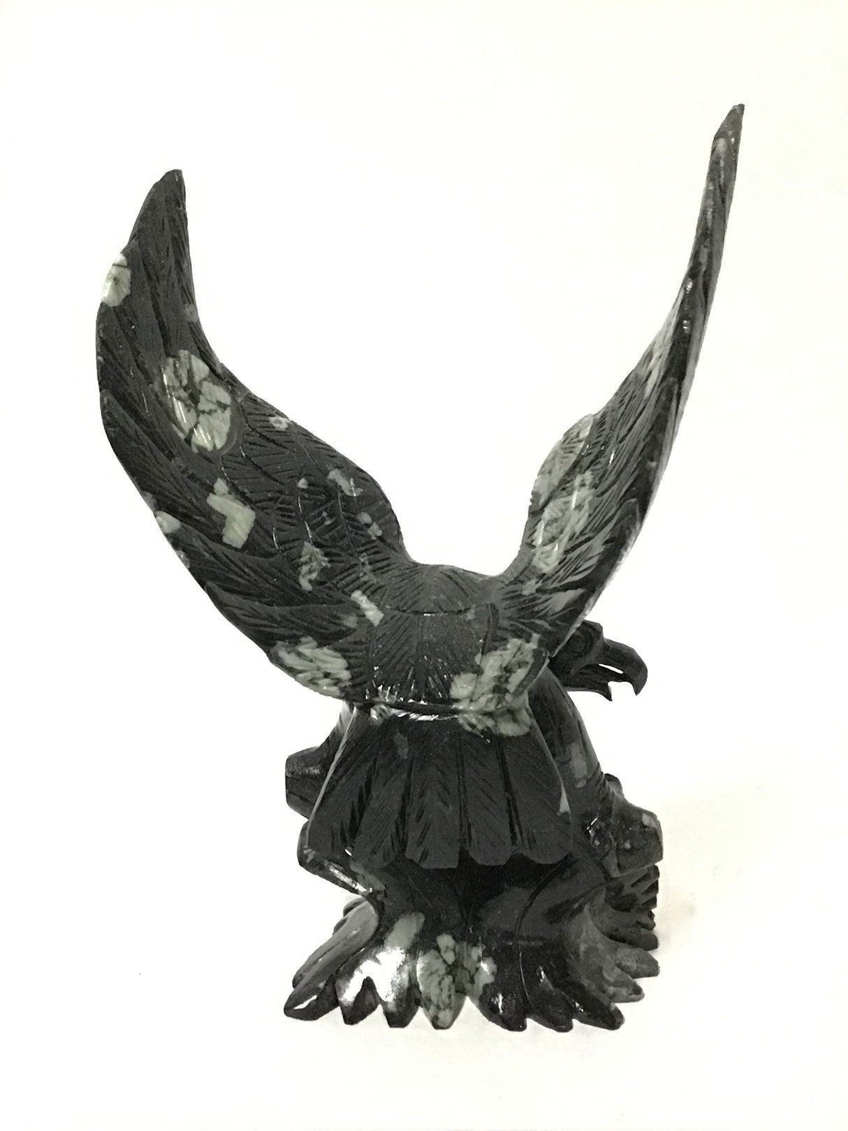 Chrysanthemum Stone Eagle Carving