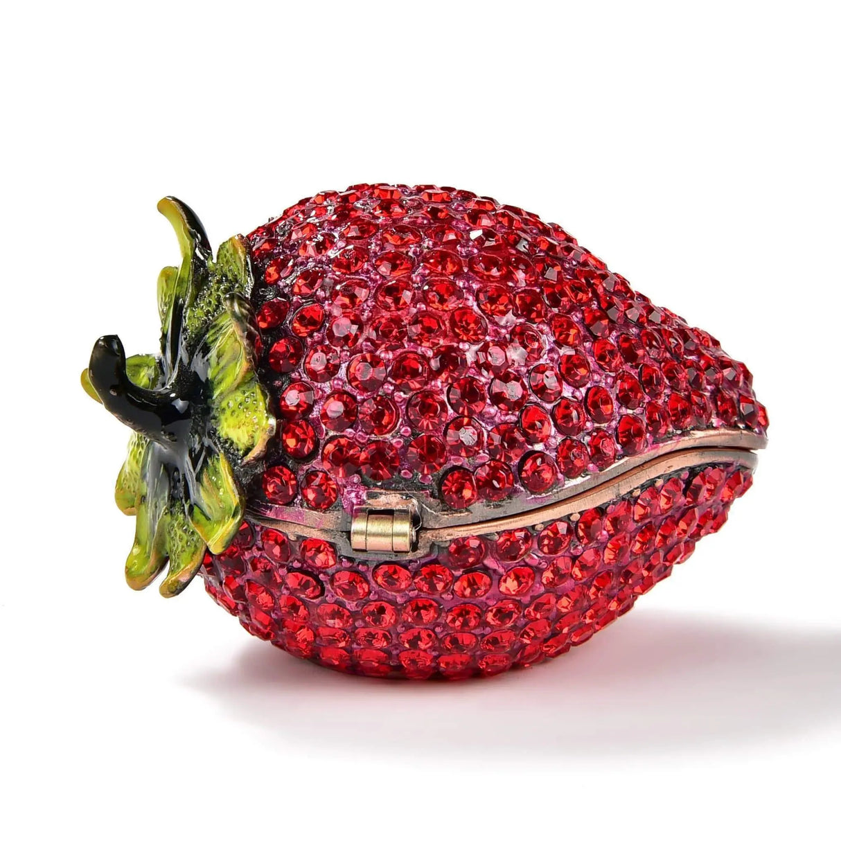 Red Strawberry Crystal Jewel Box