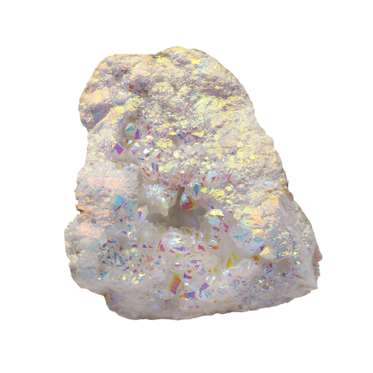 Silicon Oxide Druze Cluster Large- Angel Aura Druze