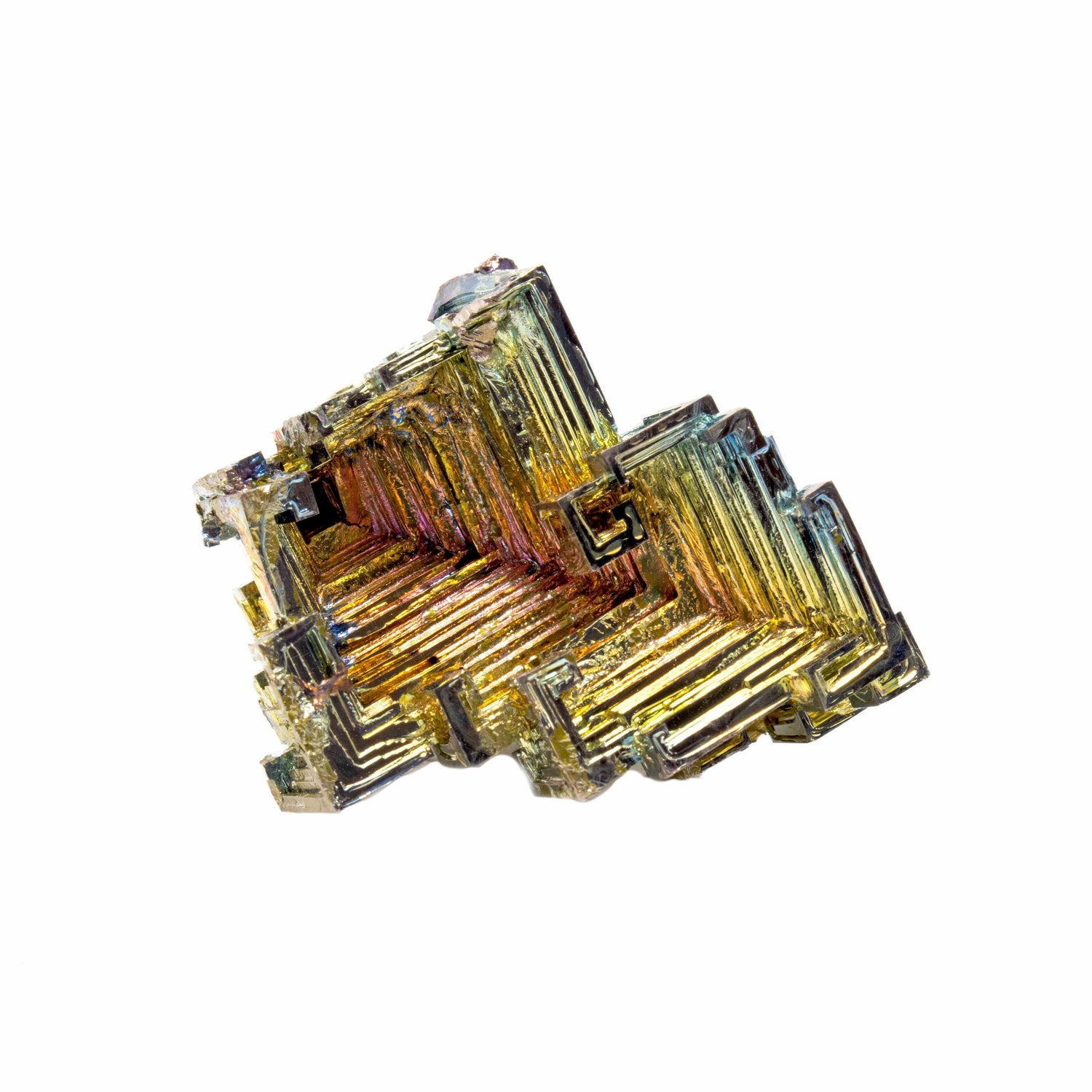 Bismuth Hopper Crystal - Large