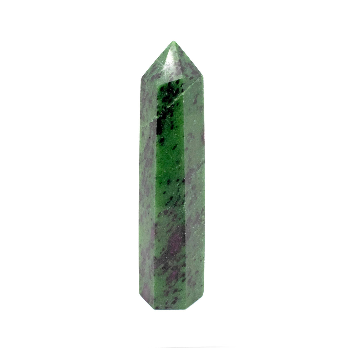 Ruby Zoisite Point - Cut & Polished