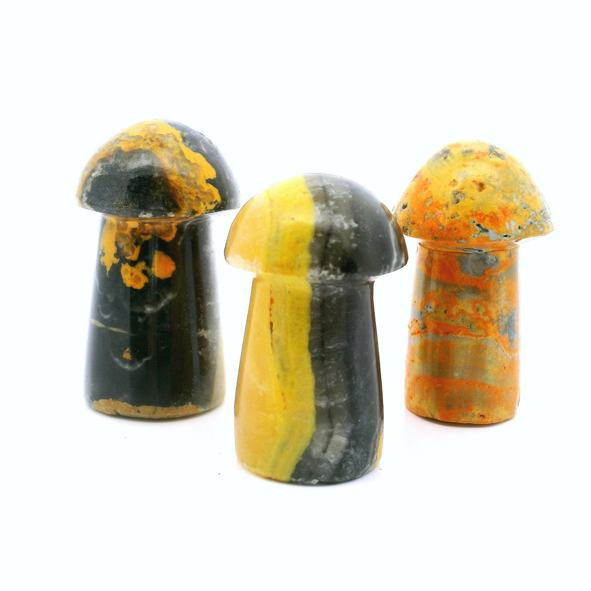 Bumblebee Jasper Mushroom - Sold In Singles