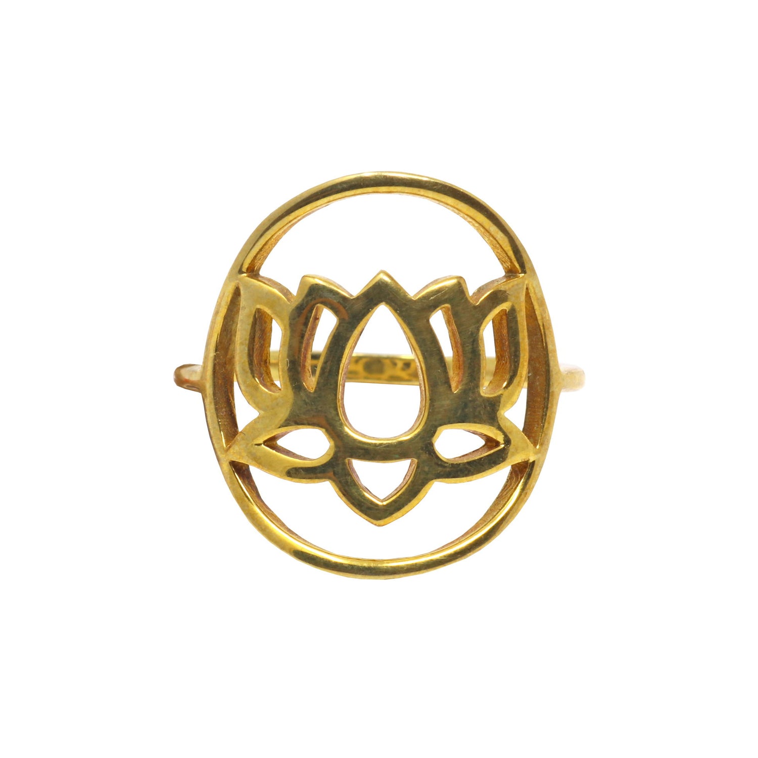 Sterling Silver Lotus Ring