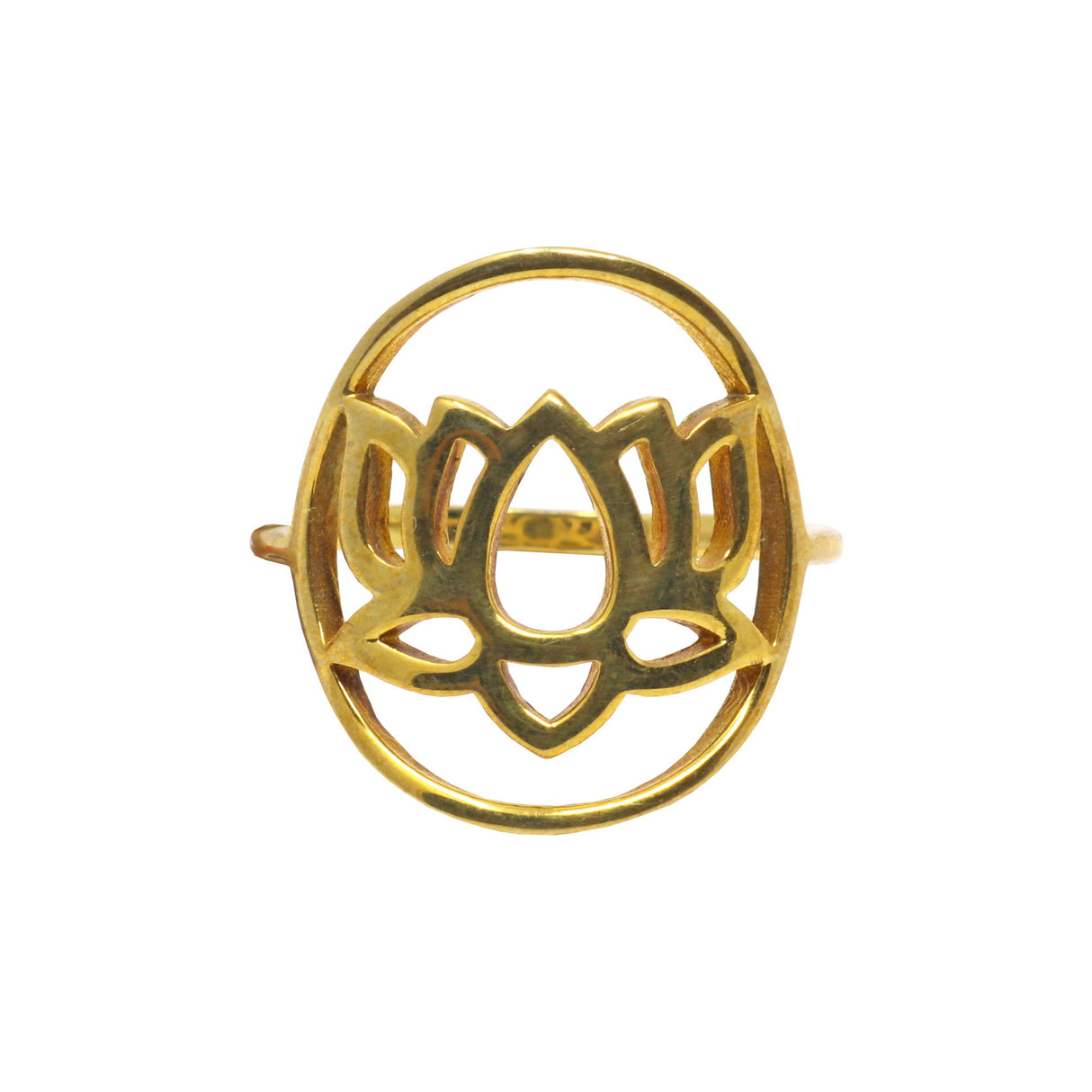 Sterling Silver Lotus Ring