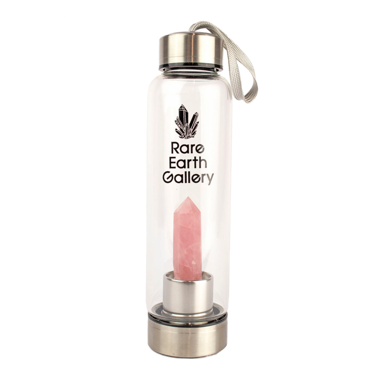 Crystal Water Bottle With Neoprene Sleeve