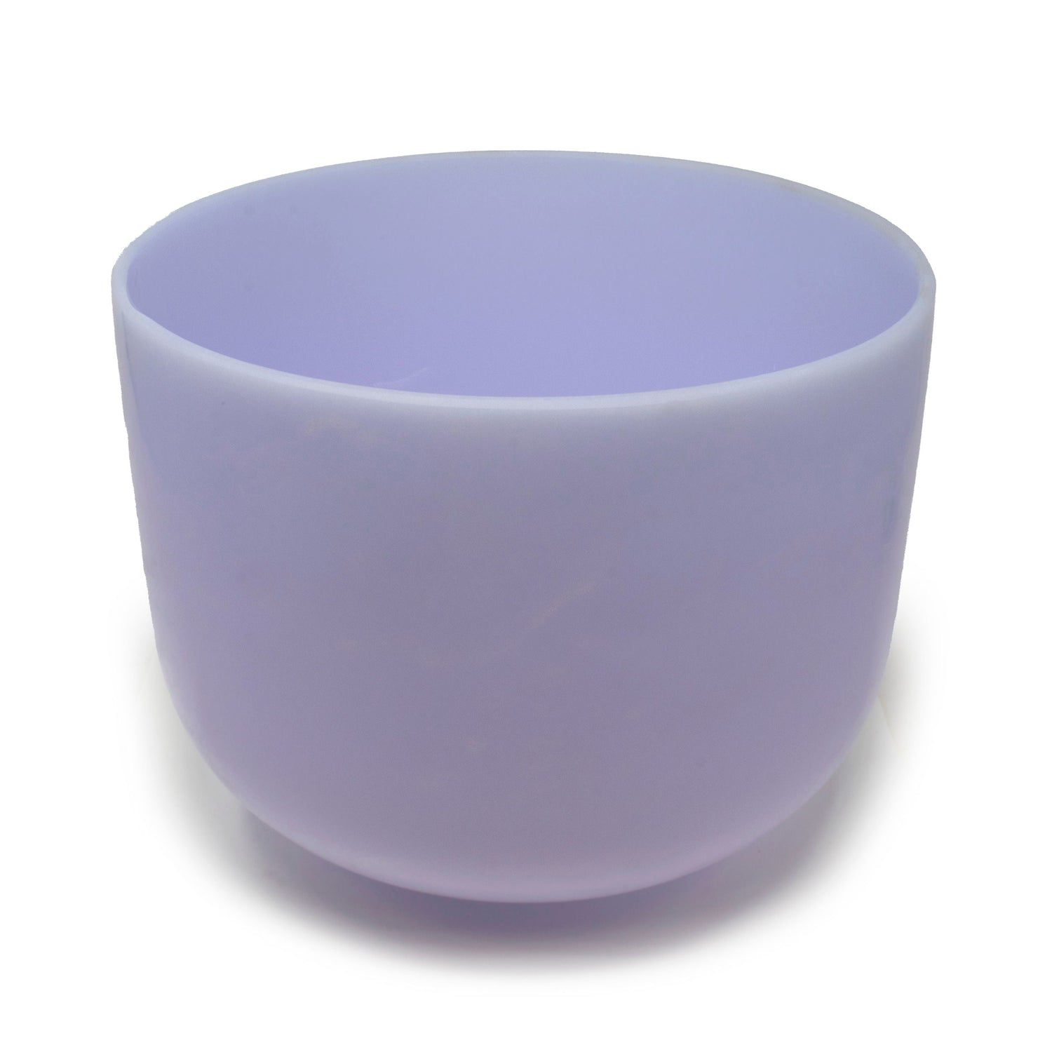 10" Gem Infused Quartz Singing Bowl Note D Amethyst 440 Hertz