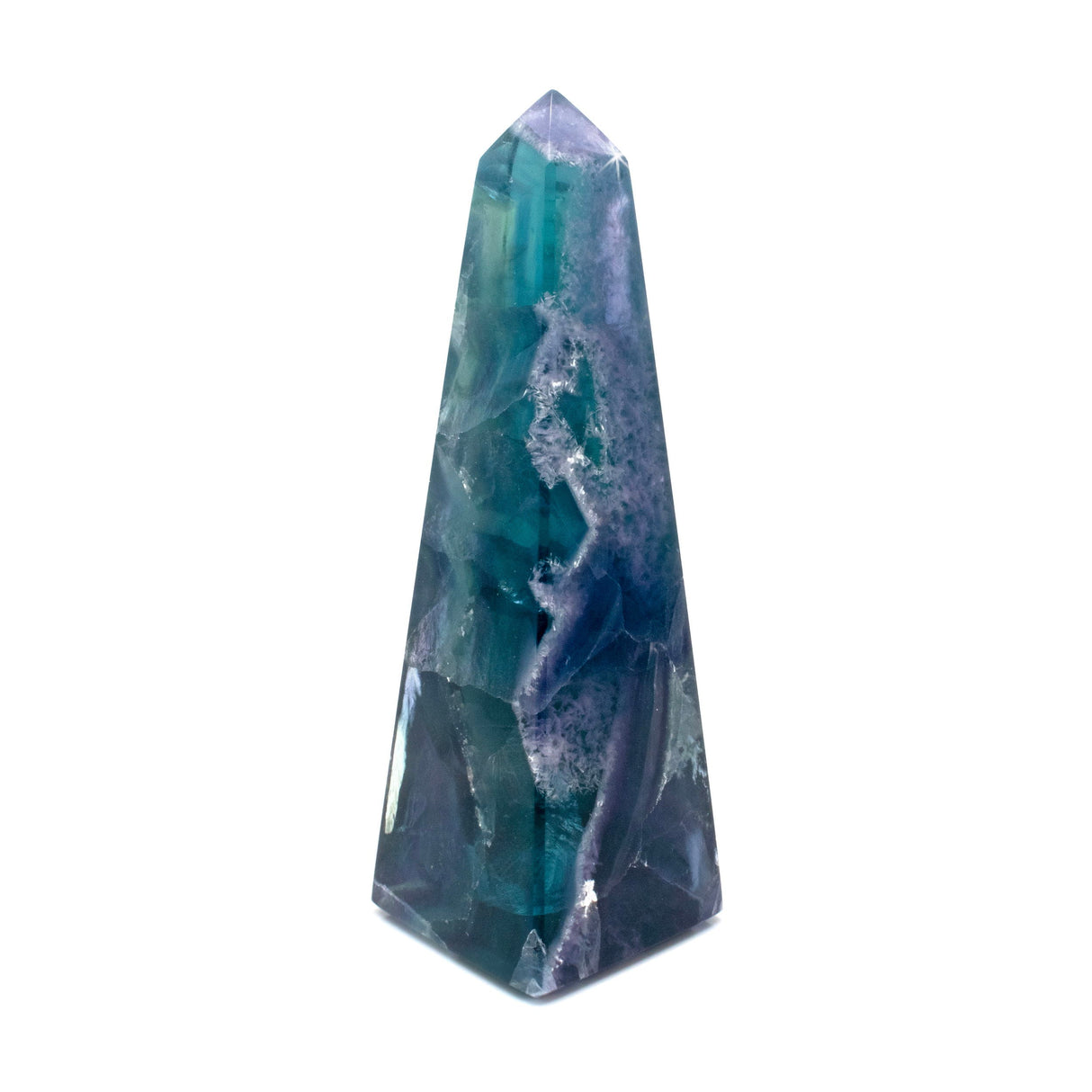 Rainbow Fluorite Obelisk