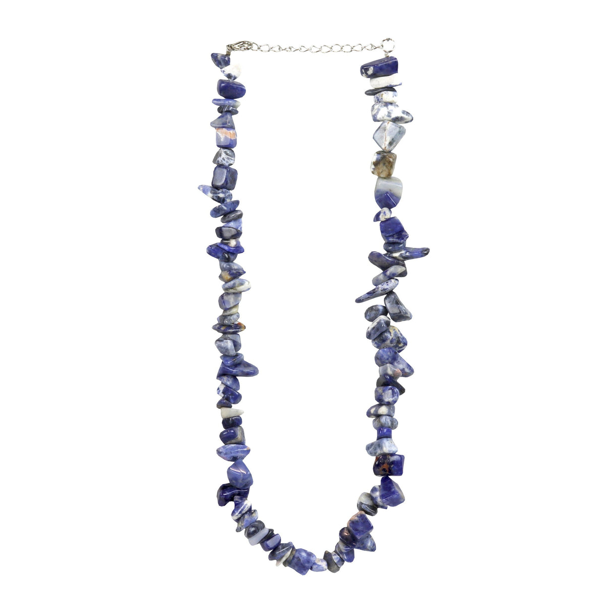 Sodalite Chunky Chip Necklace Choker