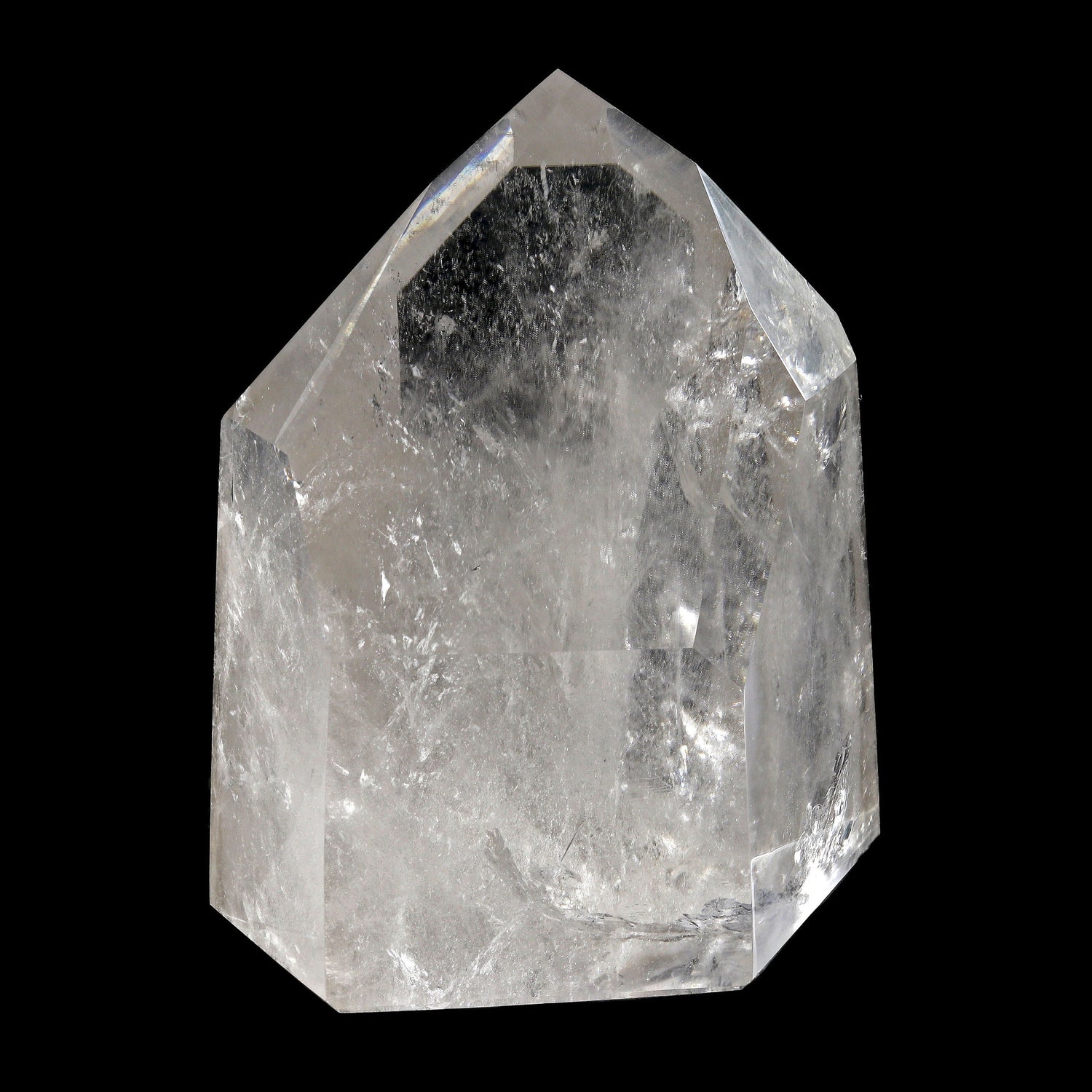 Quartz Point -Cut Base & Resurfaced