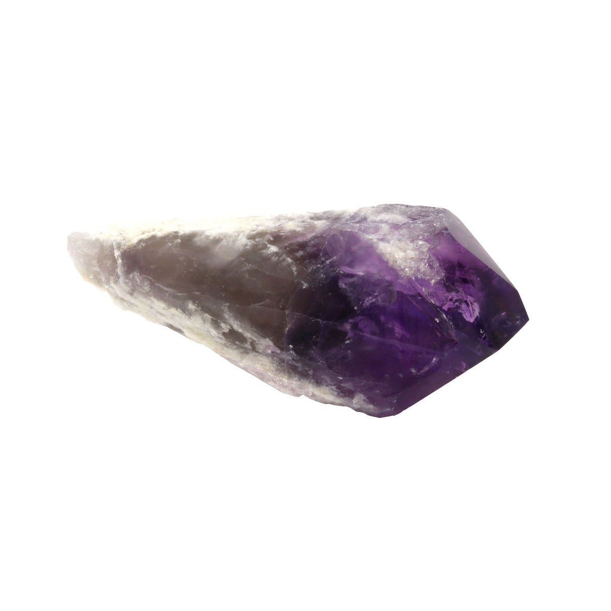 Bahia Amethyst Crystal Point with Phantom Inclusions