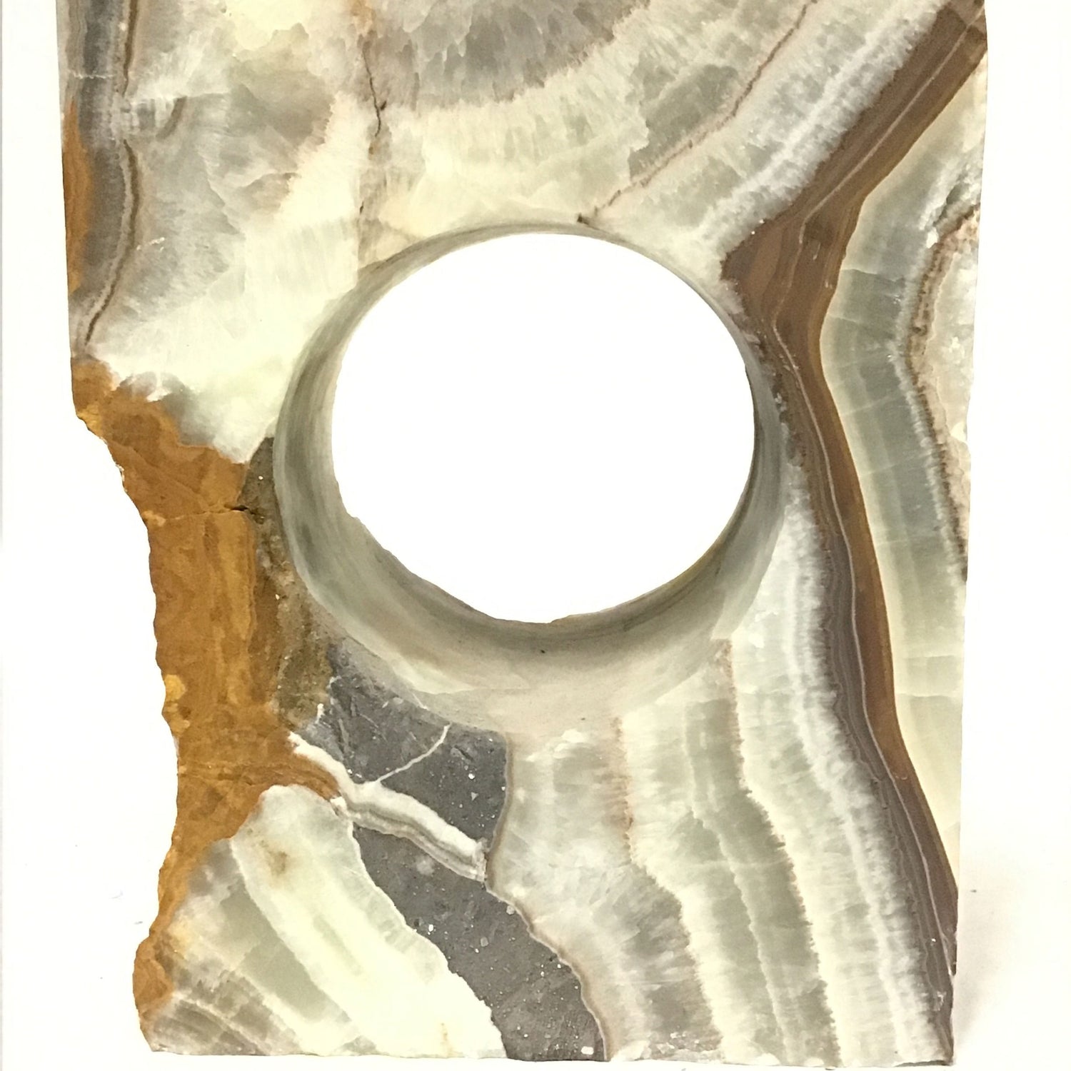 Green Talan Onyx Wine Rack With One Hole