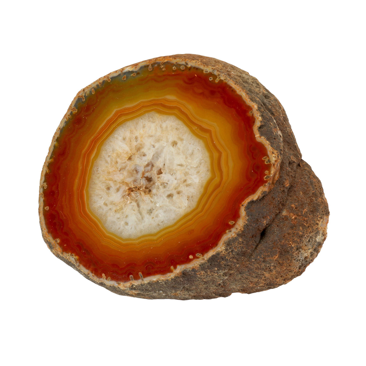 Carnelian Slice -Thick (Medium) on Lucite Stand