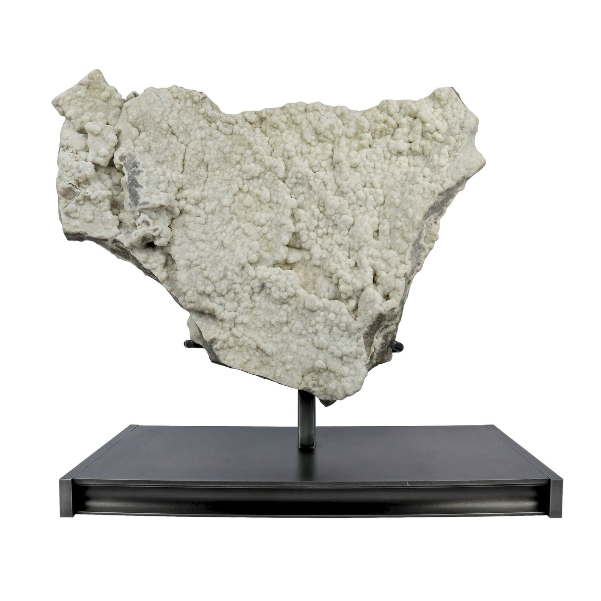 White Druze Plaque on Custom Stand from Durango, Colorado