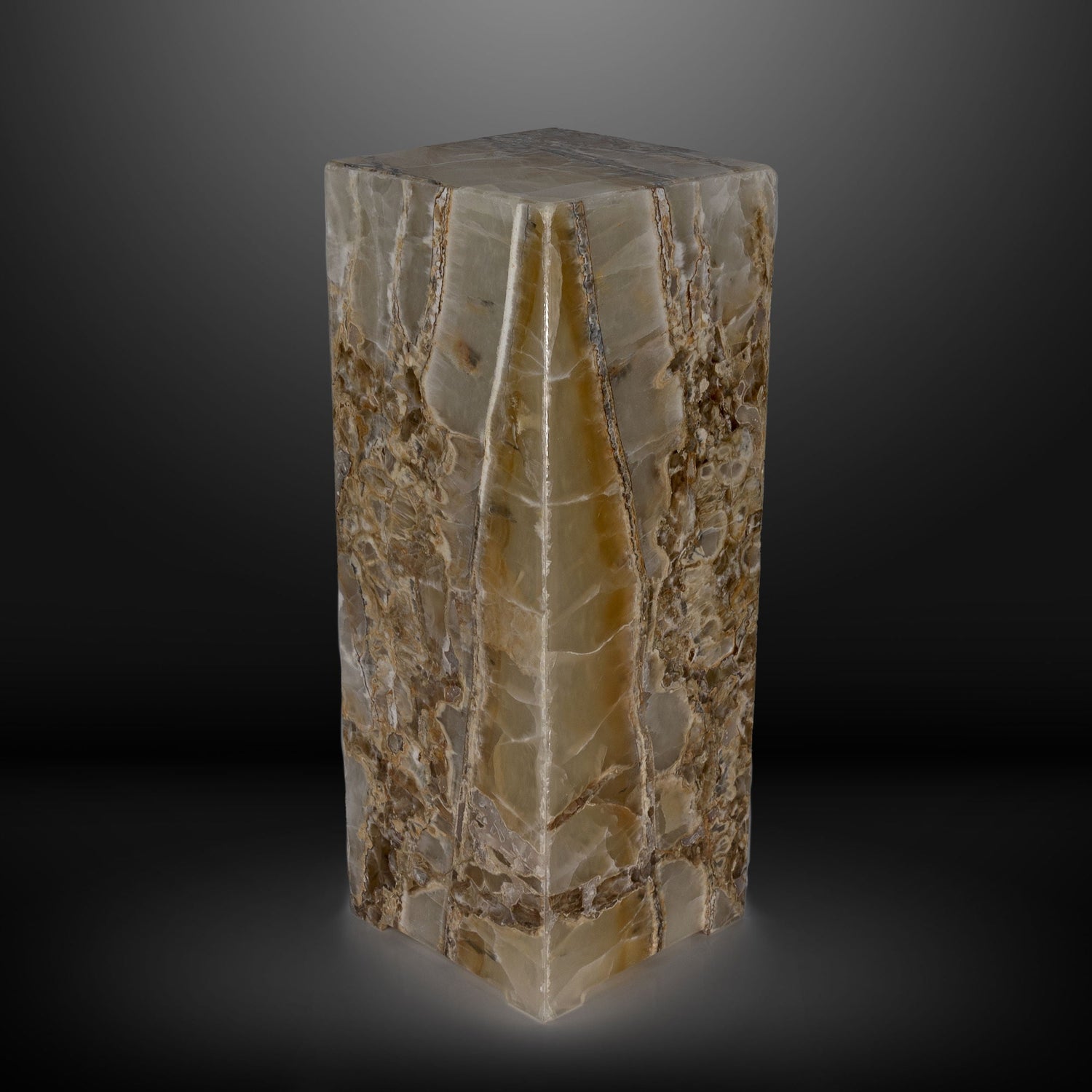 Onyx Luminary Pedestal Pearlescent