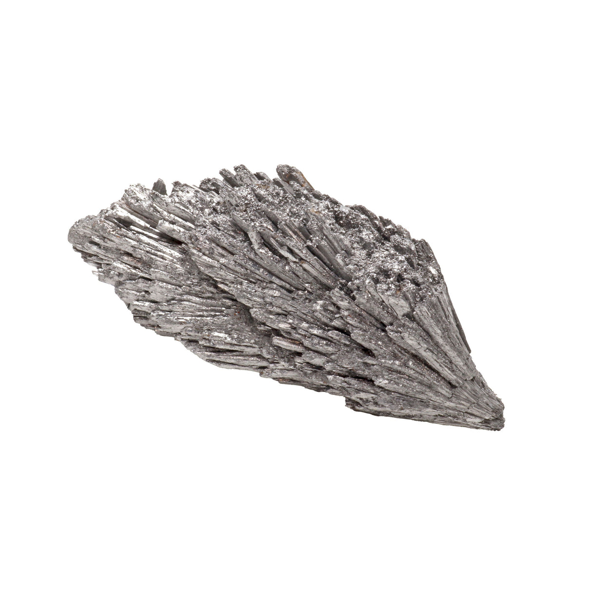 Coated Kyanite Specimen in Rhodium