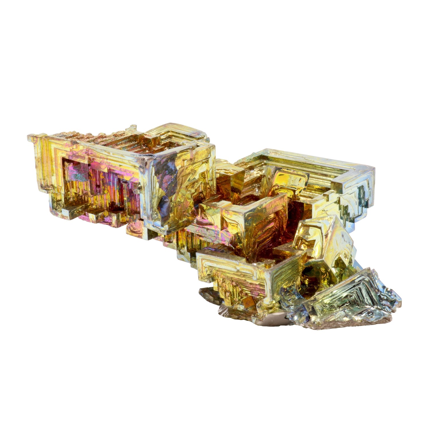 Bismuth Hopper Crystal - Large