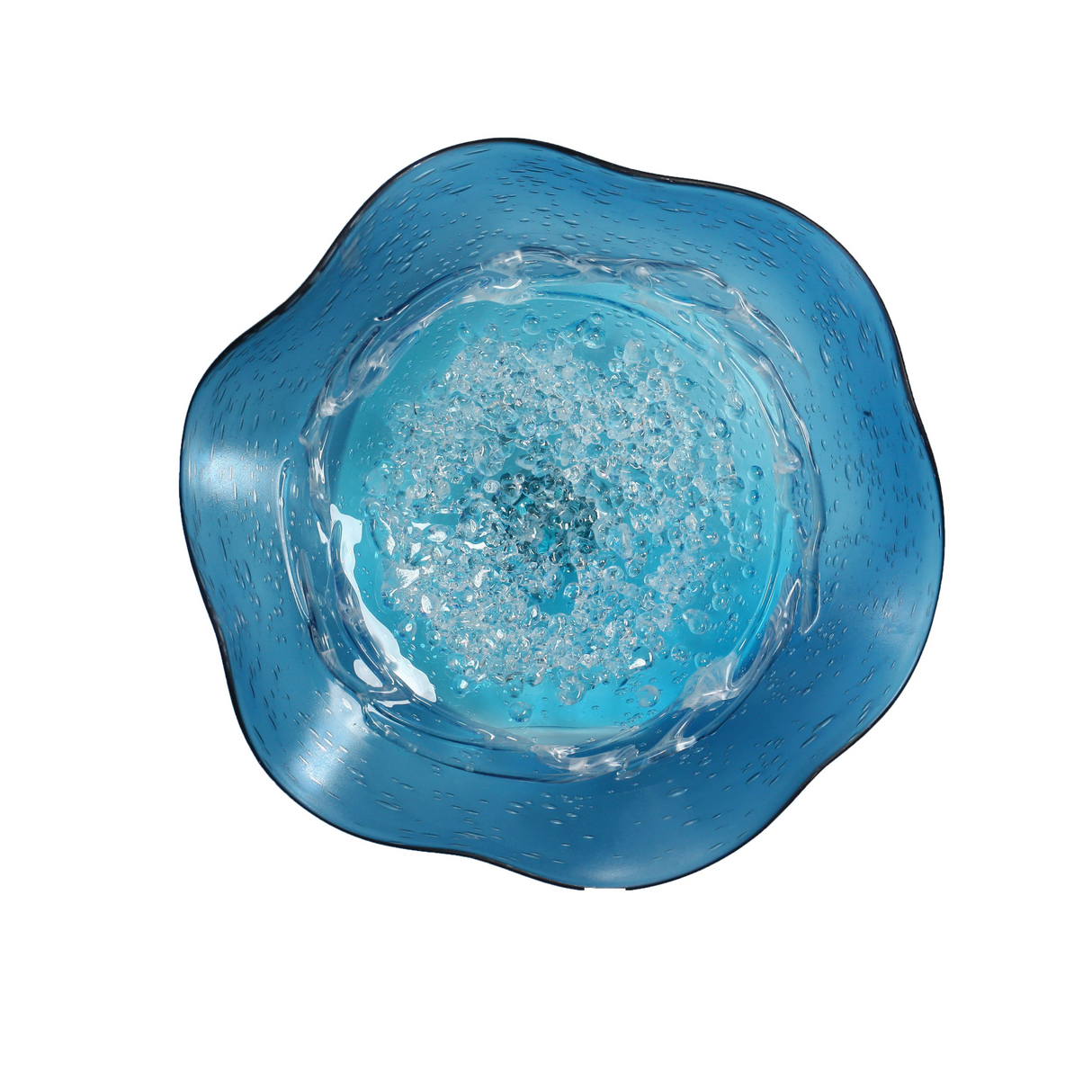 Wall Plate Small - Blue Hard Candy