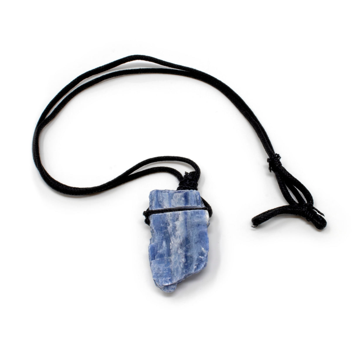 Blue Kyanite Necklace on Cord