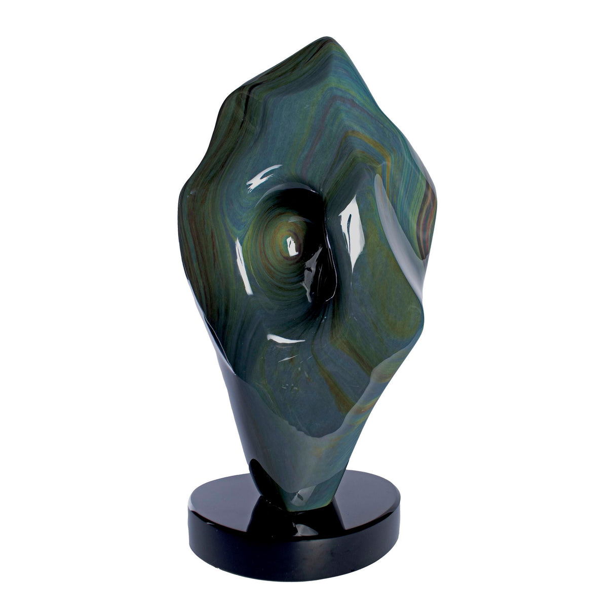 Rainbow Sheen Obsidian Freeform Sculpture