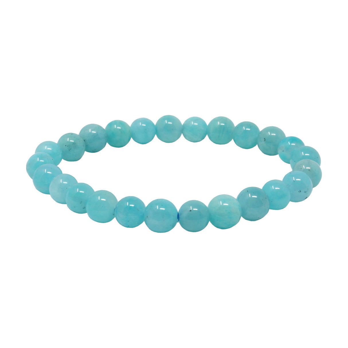 Bracelet en Amazonite Perles 6-7mm