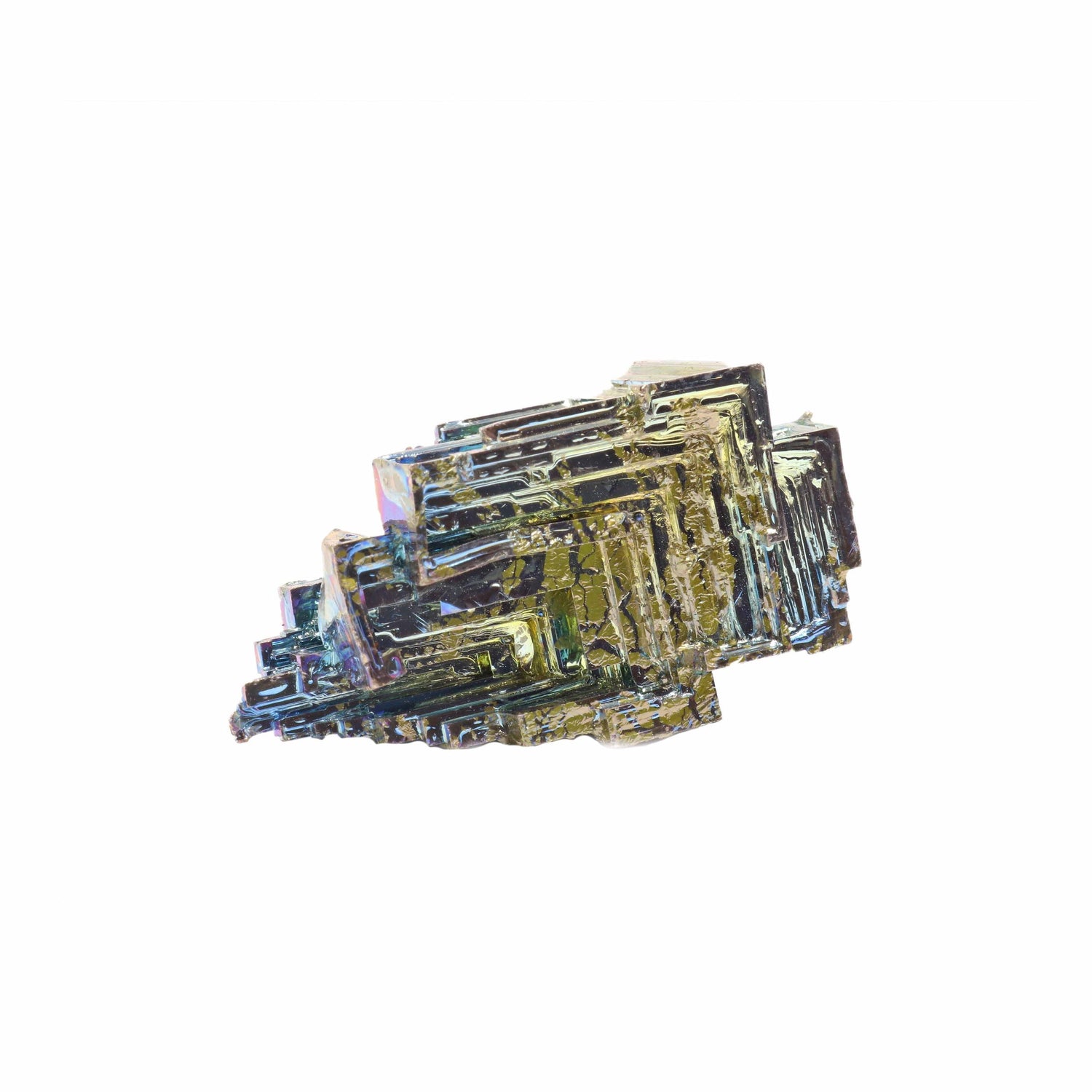Bismuth Hopper Crystal 1.5" To 1.75"
