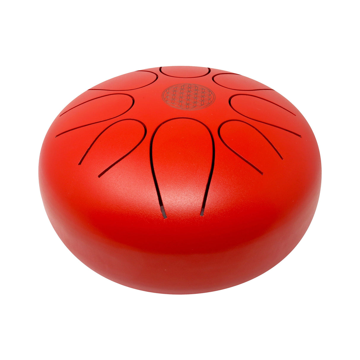 20cm Pentatonic Steel Singing Drum - American Red