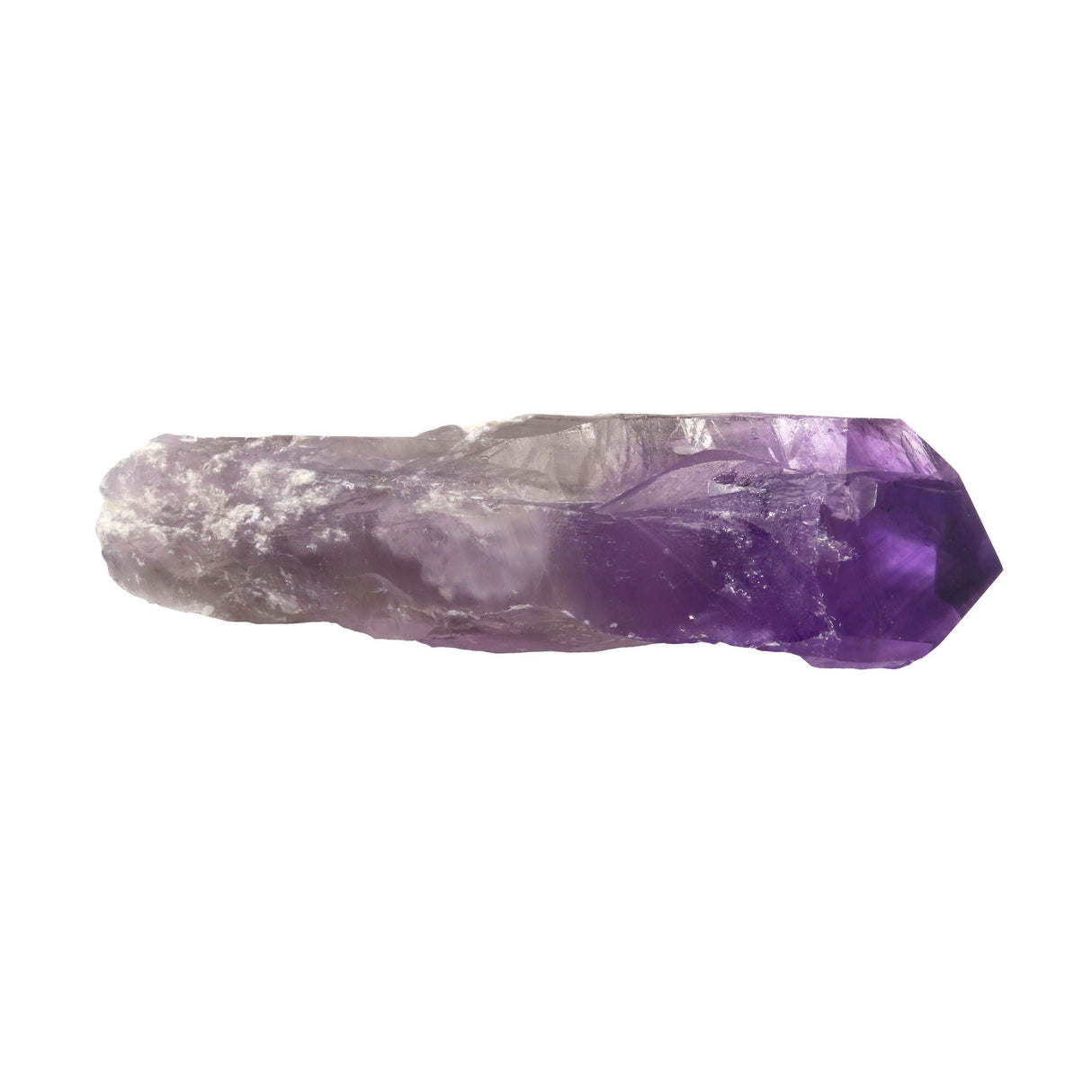 Bahia Amethyst Crystal Point with Phantom Inclusions