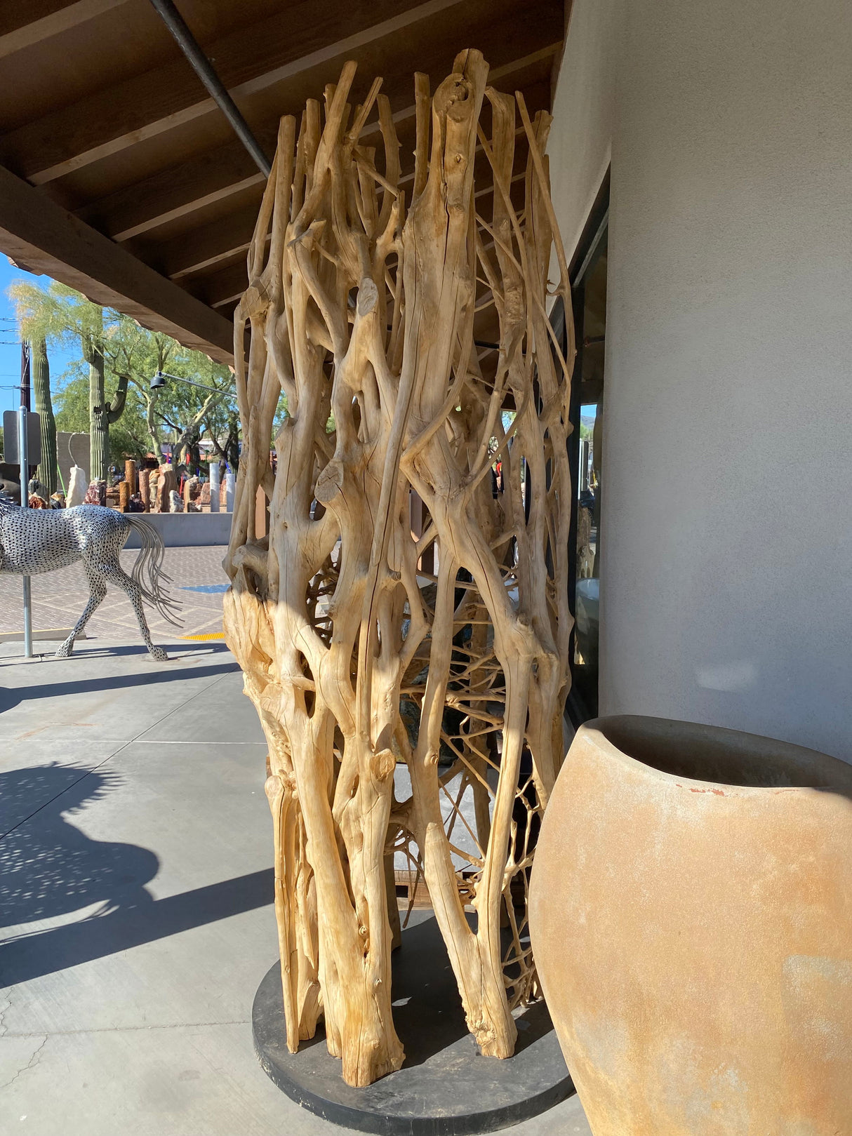 Choke Vine Sculpture - Ficus Round from Indonesia