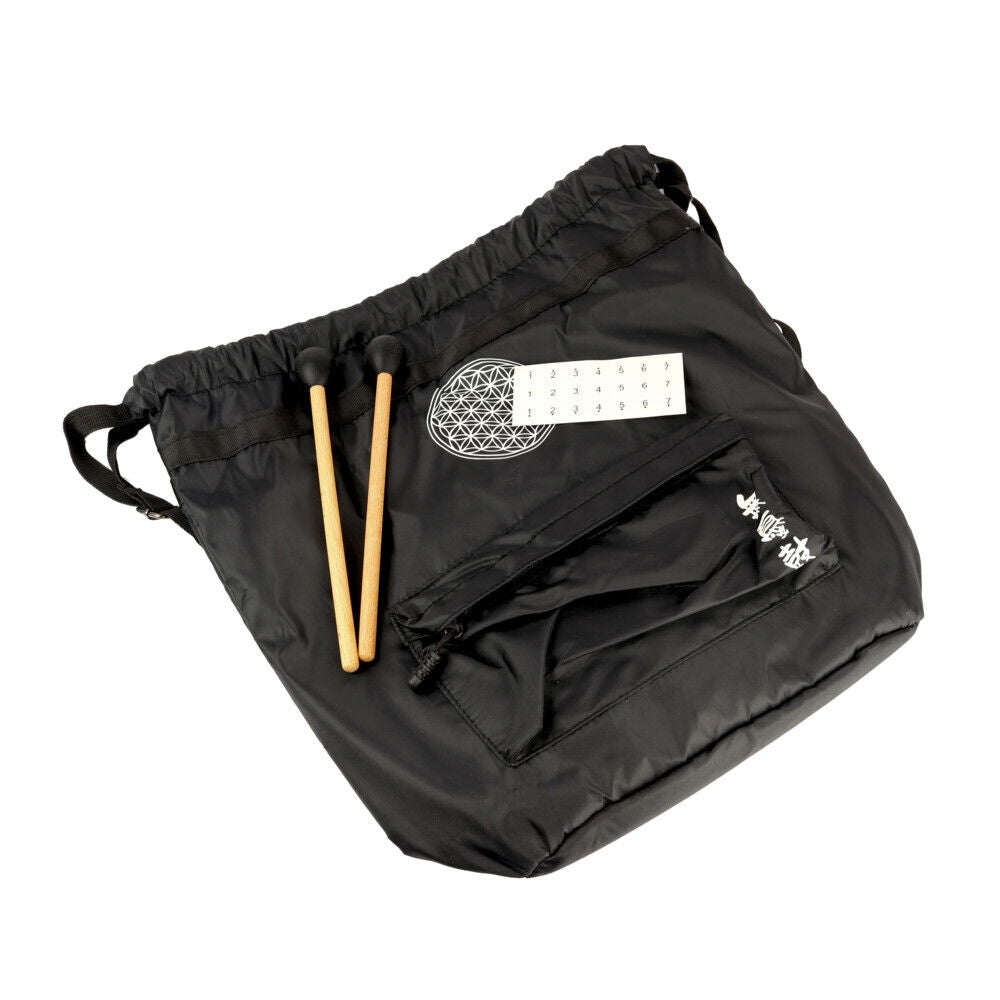 Pentatonic Steel Singing Drum - Dark Blue/Green - 25cm