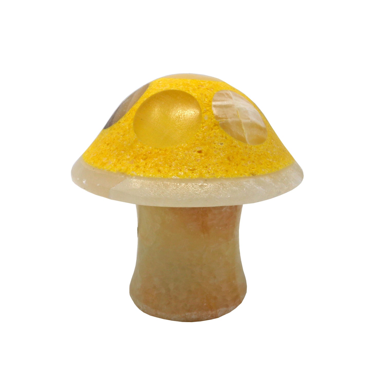 Shroominary Luminary - Mini Yellow Mushroom Lamp