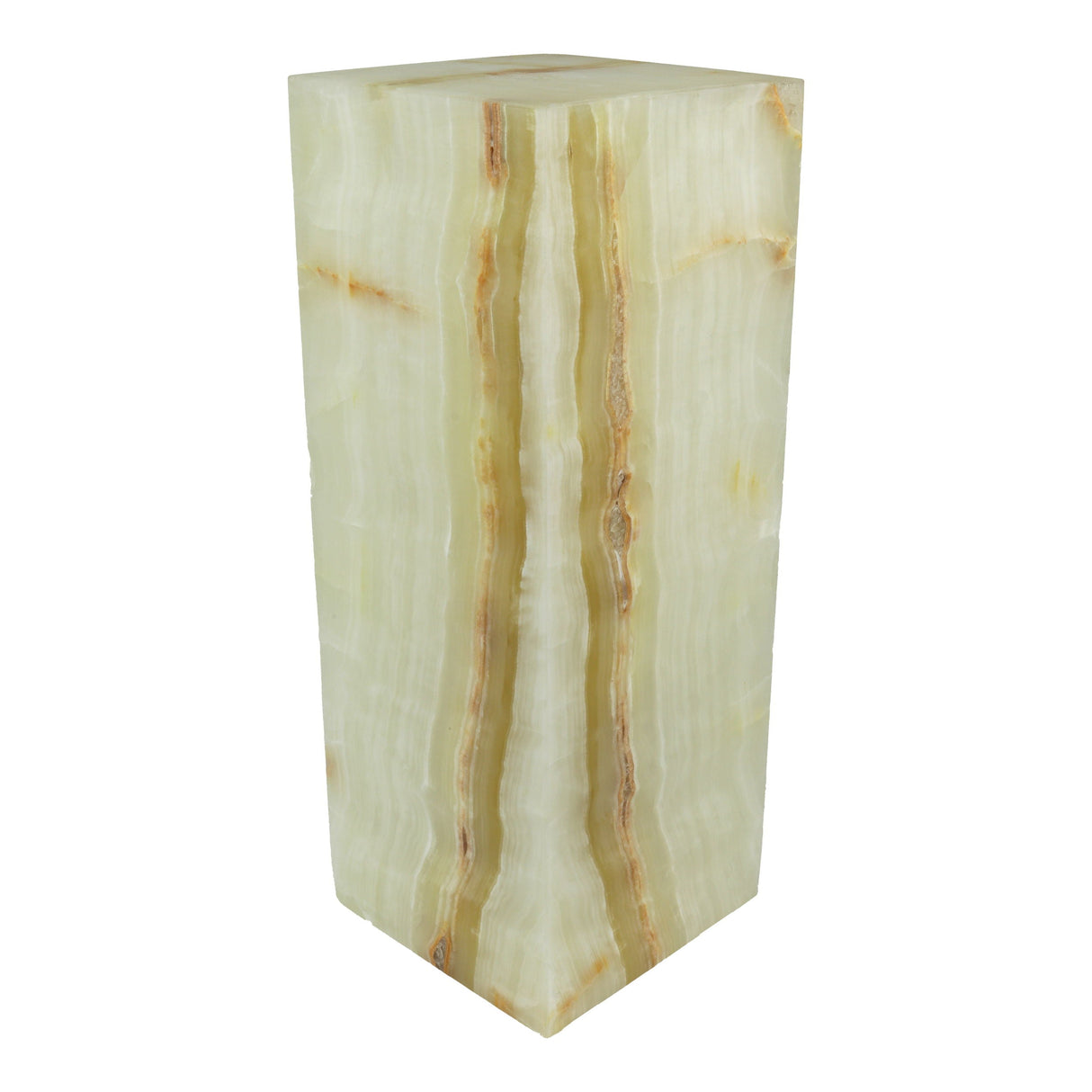 Tehuacan Onyx Luminary Pedestal