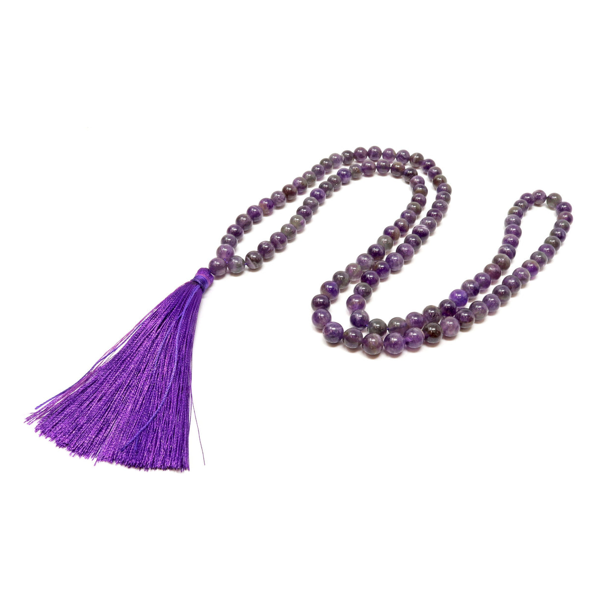 Amethyst Japanese Mala 8mm Rounds