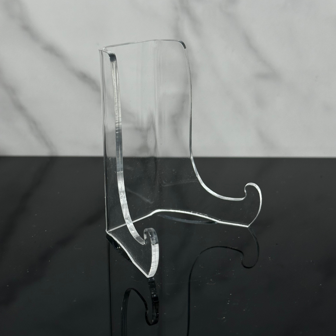 Acrylic Easel - Wide Back Upright for Slices