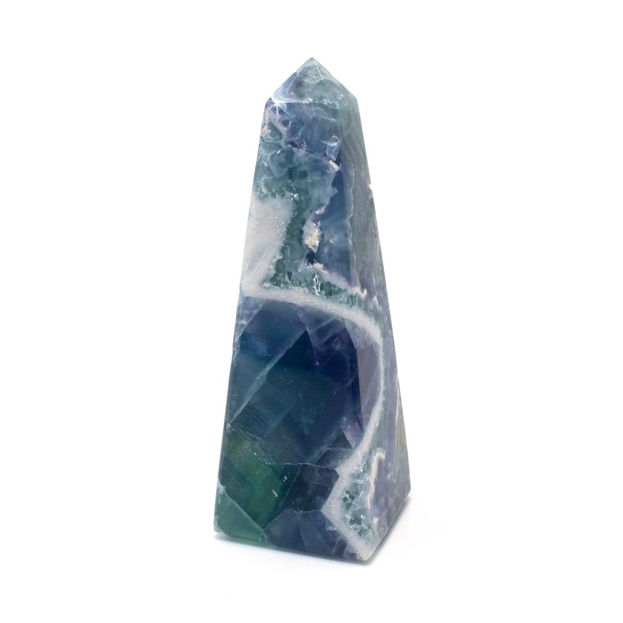 Rainbow Fluorite Obelisk