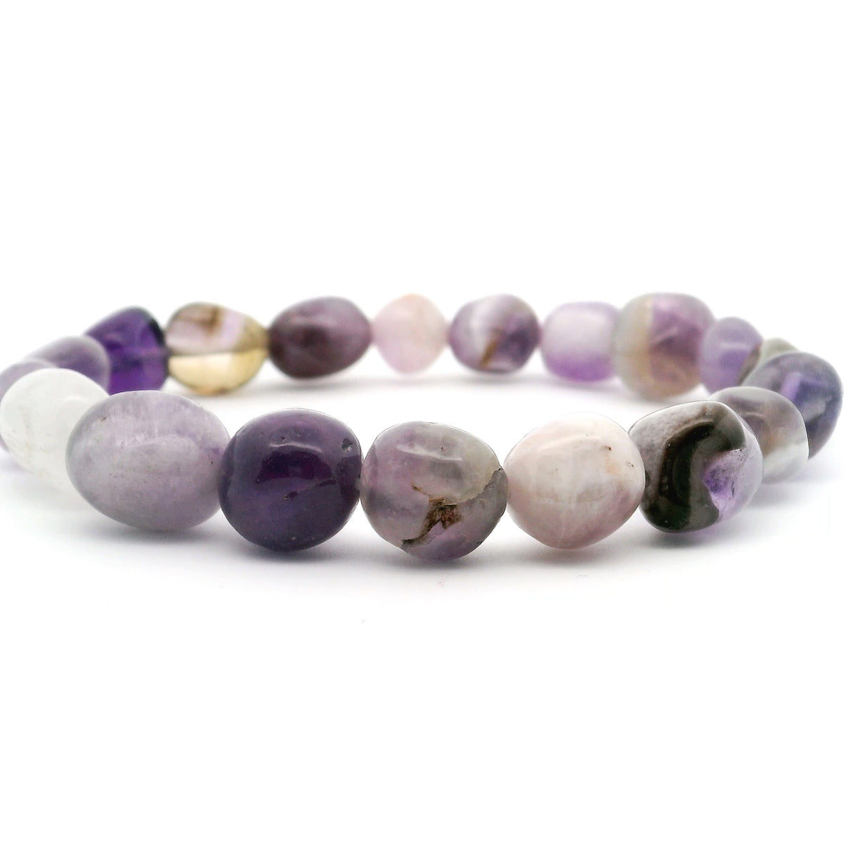 Amethyst Nugget Tumbled Bracelet