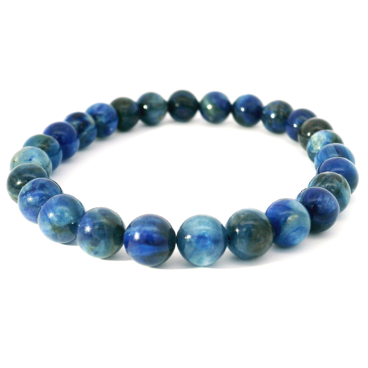 Kyanite 7mm - 8mm Round Bracelet A++ Quality