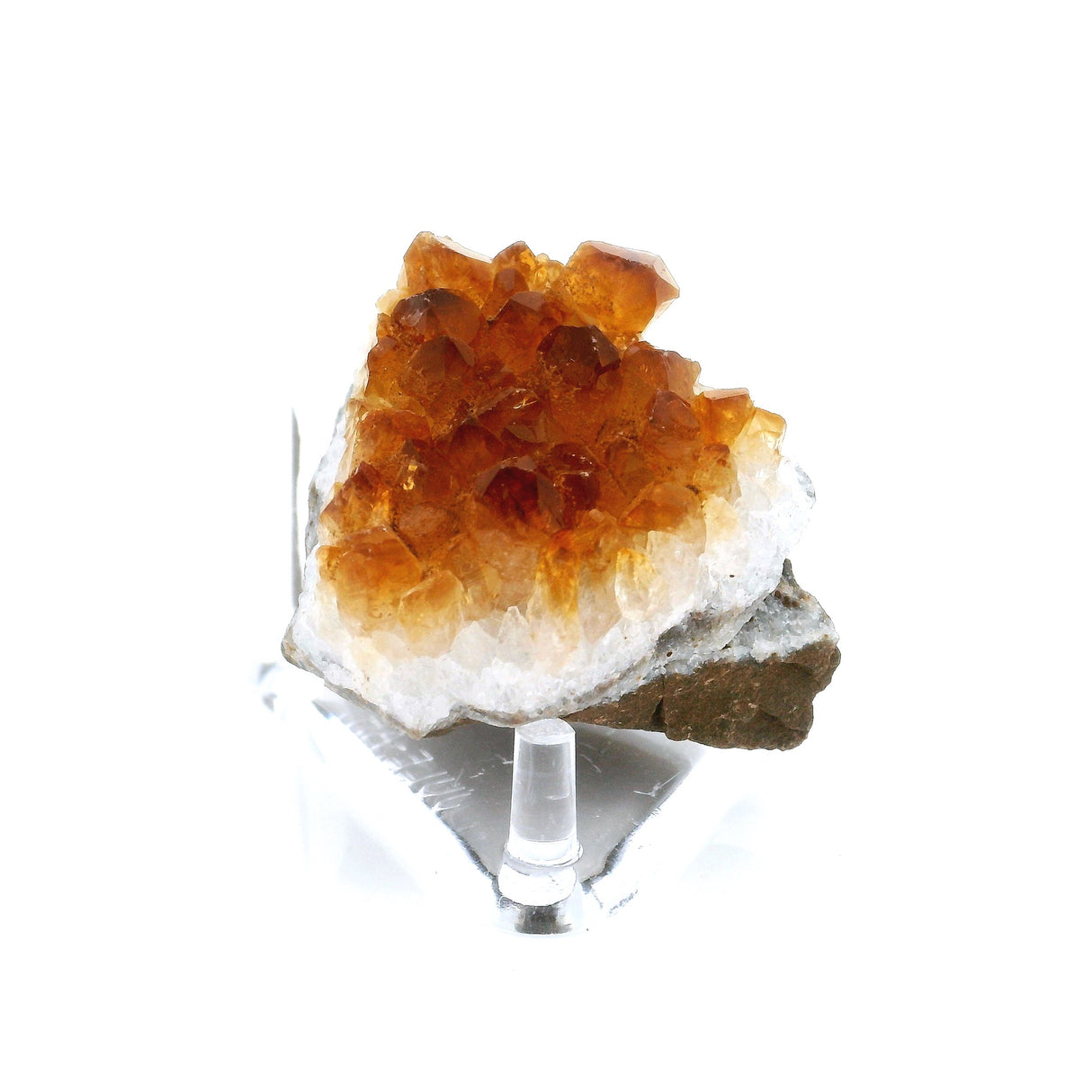 Citrine Specimen on Lucite Stand