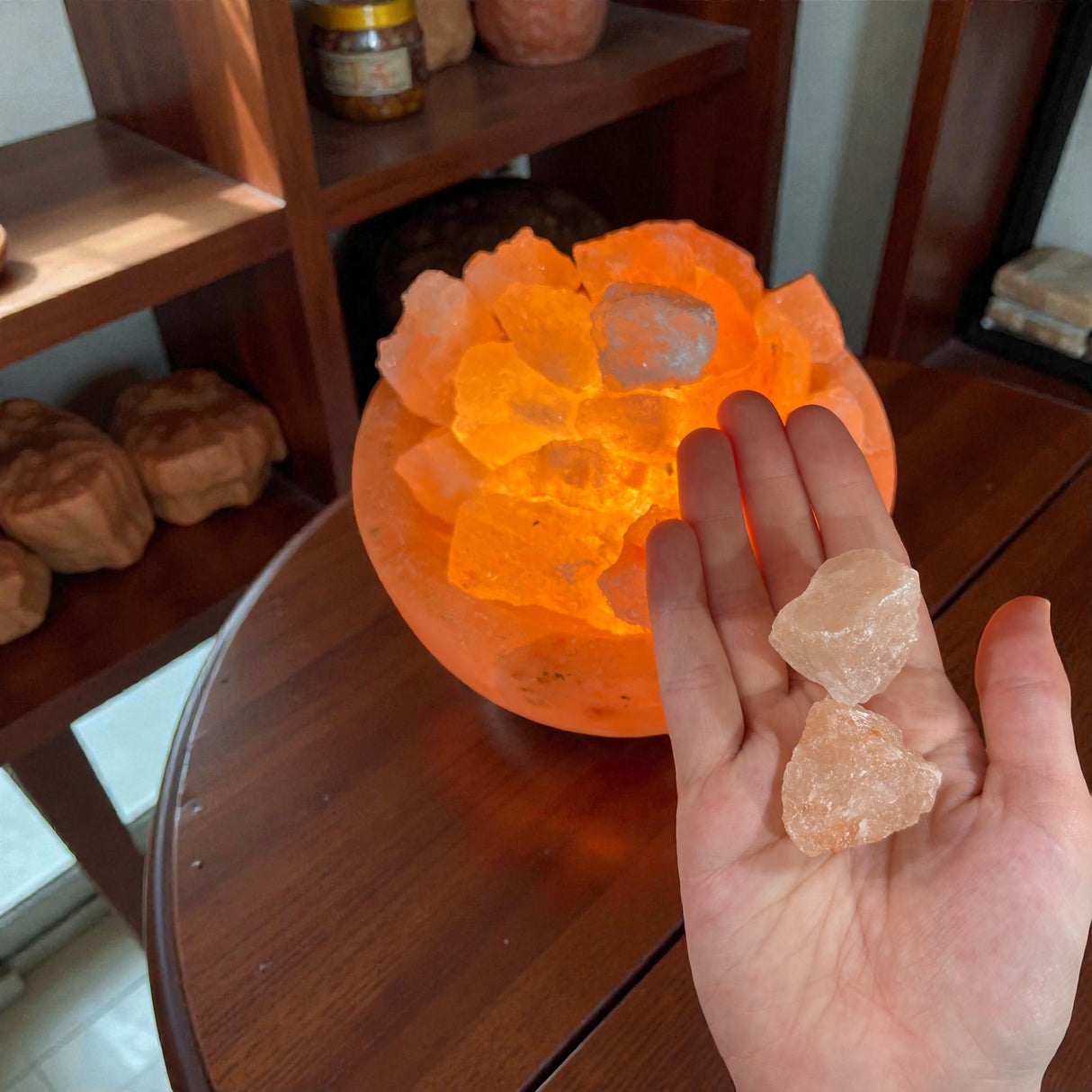 Himalayan Salt Lamp Fire Bowl