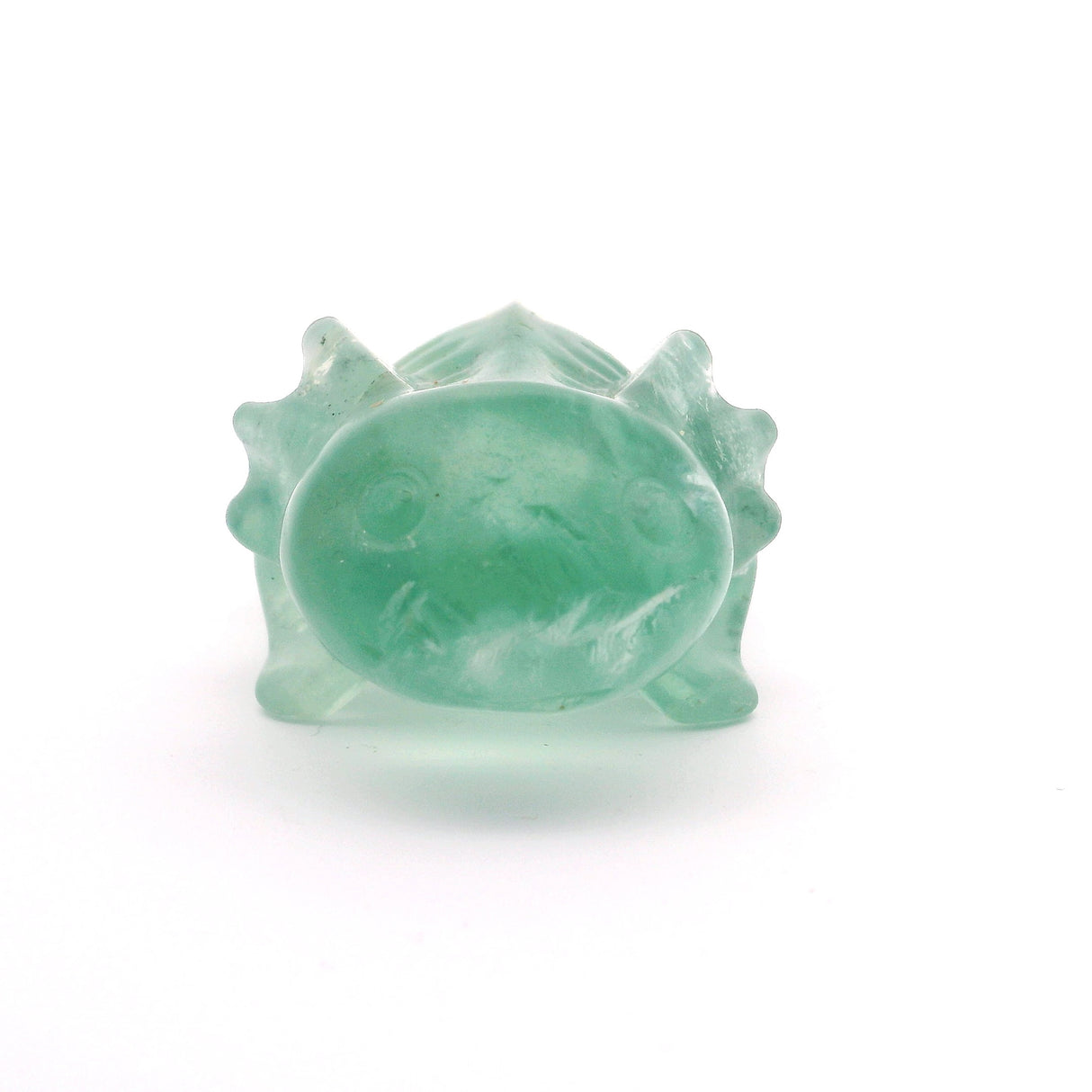 Green Fluorite Axolotl Carving 2.5"