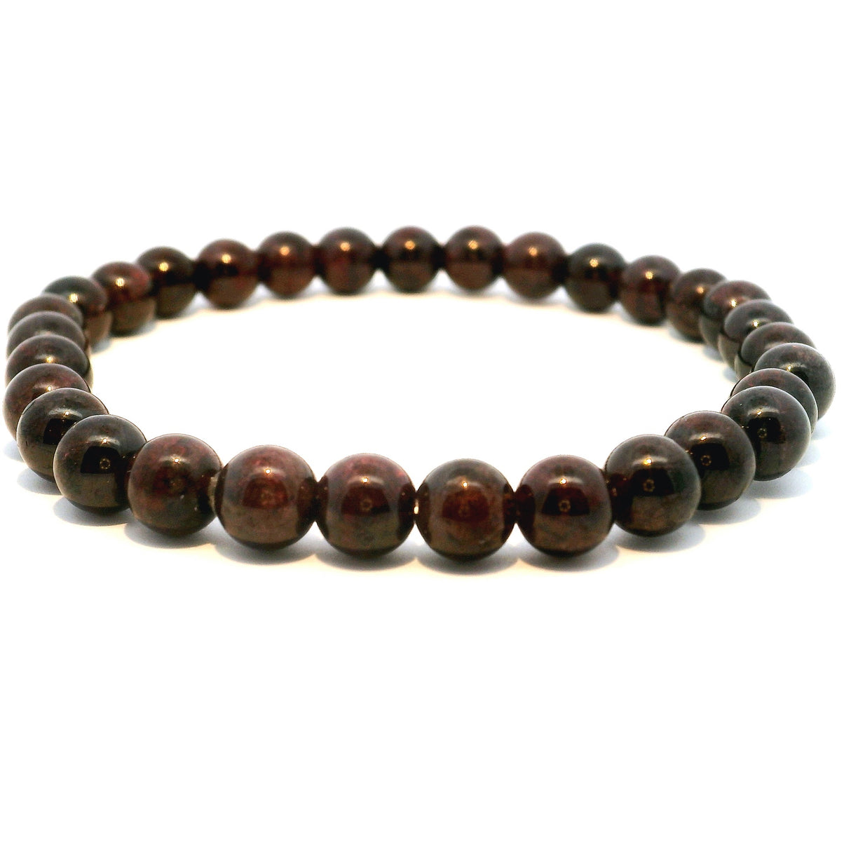 Garnet 6mm Bracelet
